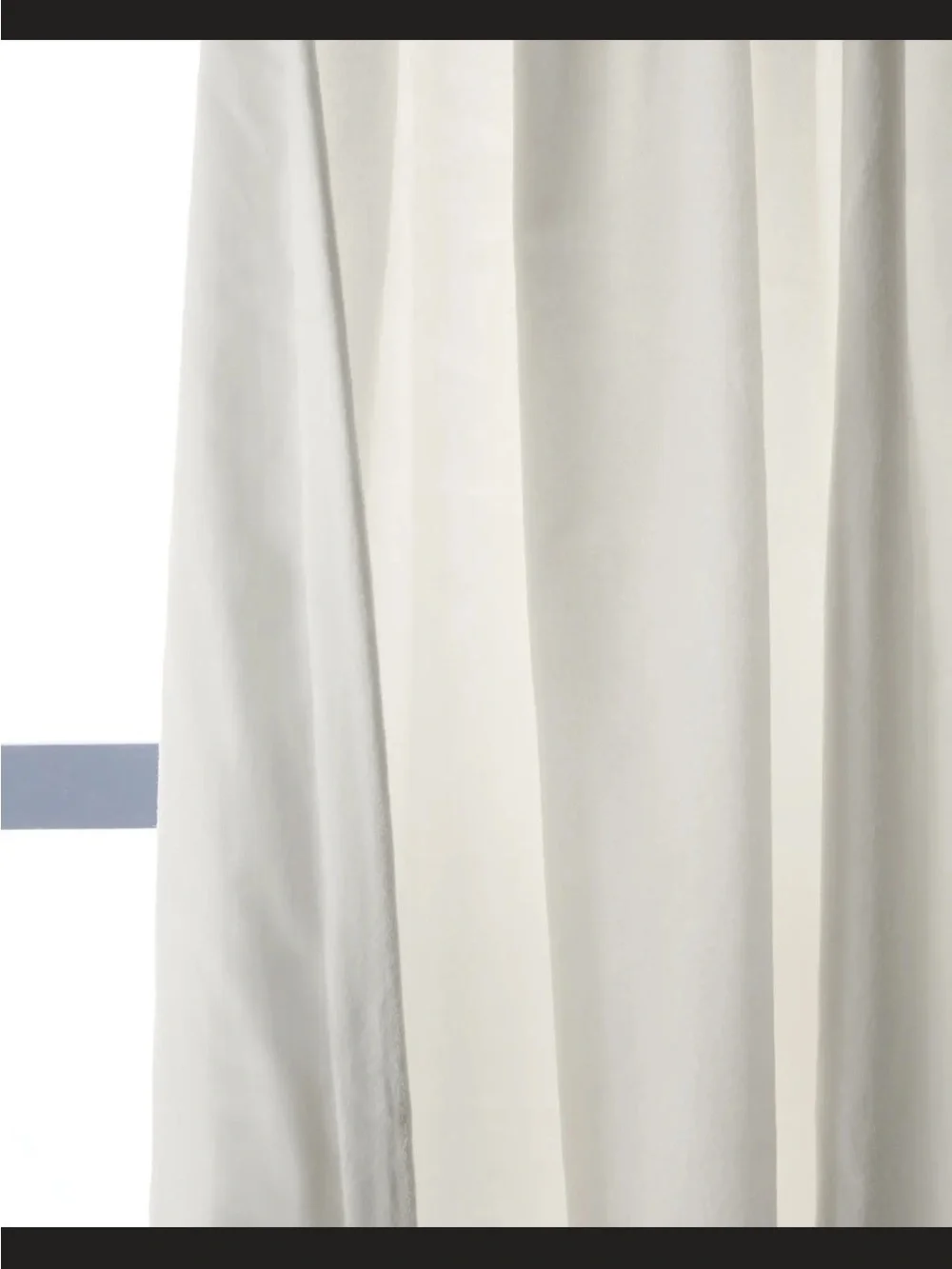 Quince Cotton Velvet Curtain Single Panel 48x84